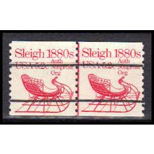 1900a 5.2c Sleigh Fine MNH Dry Gum CNP Left 3 PA0368