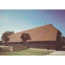 Medieval Farming 14th Century Farm Barn Widdington Essex Postcard