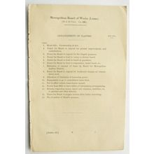 1875 Act of Parliament: raising money by Metropolitan Board of Works