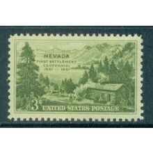 999 3c Nevada Centennial Fine MNH MA0092