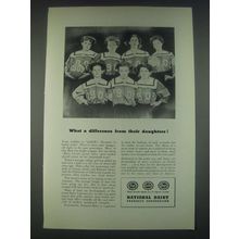 1947 National Dairy Products Corporation Ad - Difference From Their Daughters