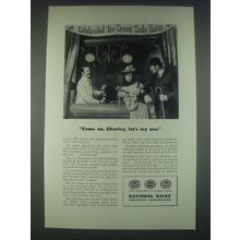 1947 National Dairy Products Corporation Ad - Come On, Charley, Let's Try One