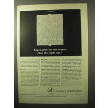 1964 Aerospace Corporation Ad - Approaches by the score