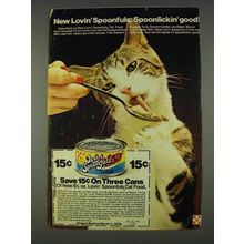 1978 Purina Lovin' Spoonfuls Cat Food Ad