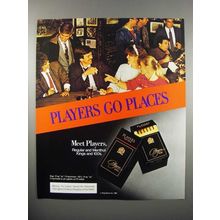 1983 Players Cigarettes Ad