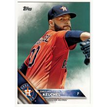 2016 Topps baseball card 550 Dallas Keuchel - Astros