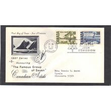FDC Rose Craft 10c 20c Painters (Cachet-Typed/A) CV39280