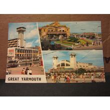 multiview, GREAT YARMOUTH, NORFOLK unused postcard =