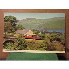 SNOWDON MOUNTAIN RAILWAY, LLANBERIS, NORTH WALES used postcard by E T W Dennis #