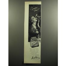 1952 Lentheric Tweed Perfume Ad - Sparkin' Time?