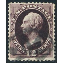 151, Used 12¢ F/VF Nicely Centered Cat $200.00 - Stuart Katz