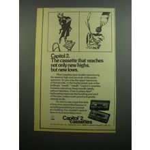 1974 Capitol 2 Cassette Tapes Advertisement