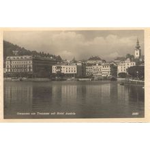 Austria Traunkirchen Hotel am Stein am Traunsee Postcard