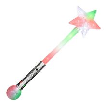 Jumbo Size Light Up Star Crystal Wand