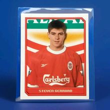 Steven Gerrard ROOKIE Merlin Premier League 2000 sticker #252