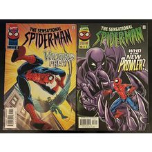 The Sensational Spider-Man #16, 17 Lot 1997 Marvel Comics Zayix Comics