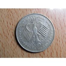 1977j 2 Deutsche Mark Germany Coin