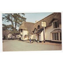 The Royal Oak Pub Winsford Postcard Somerset 932