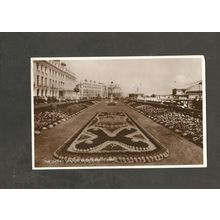 Postcard Sussex Eastbourne Carpet Gardens 1956