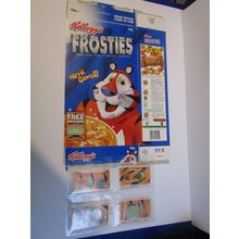 Kellogg`s Frosties 2000 Cereal Box Set of 4 Tony the Tiger Secret Agent Tools