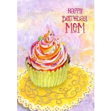 Happy Birthday Mom - Birthday Greeting Card - 895D