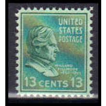 818 13c Millard Fillmore Fine MNH B0613