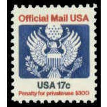 O130 17c Eagle Very Fine MNH G0706