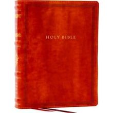 Rsv Personal Size Bible with Cross References, Brown Leathersoft, Thumb Indexed,