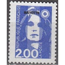Mayotte 1997 Michel 25 Neuf ** Cote (2002) 1.30 € Marianne de Briat
