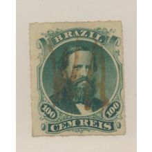 Brazil Stamp Scott #65, Used, Pen Cancel