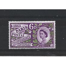 GB.Paris Postal Conference Centenary stamp.Mounted Mint.Jul25a