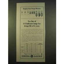 1963 General Electric Indicator Lamps Ad - Design Life