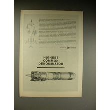 1963 General Electric J79 Turbojet Ad!