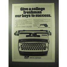 1977 SCM Smith-Corona Typewriter Ad - Keys to Success