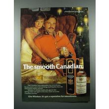 1977 Windsor Canadian Whisky Ad - The Smooth Canadian