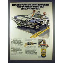 1977 Texaco Havoline Super Premium Motor Oil Ad
