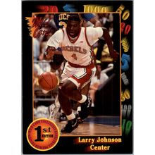 1991-92 Wild Card Basketball Larry Johnson #24