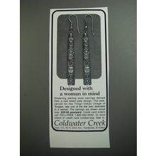 1989 Coldwater Creek Ad - Designed with a woman in mind