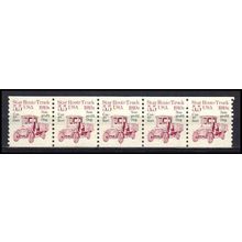 2125a 5.5c Star Route Truck Very Fine MNH Dry Gum PNC 1/5 X0477
