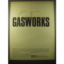 1965 Shell-Mex BP Oil Ad - Gasworks