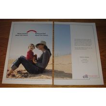 2007 Citi Bank Ad - Being anxious about the future.