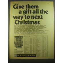 1967 W.H. Smith & Son Magazine Subscriptions Ad - Give them a gift all the way