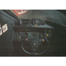Thrust 2 Racing Car Cockpit As Seen By Richard Noble Postcard