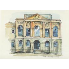 Middlesex Sessions House Clerkenwell London in 1782 Postcard