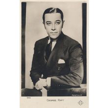 George Raft Film Actor RARE Paramount Old Photo Postcard