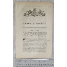 1845 Act of Parliament: issue of Bank Notes in Ireland, repayment of advance