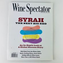 Wine Spectator Magazine - December 15 2003 Syrah The Next Big Red