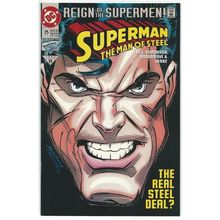 SUPERMAN : THE MAN OF STEEL # 25 REIGN OF THE SUPERMEN ( 1993 )