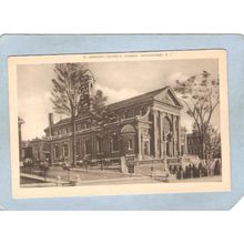 Rhode Island Woonsocket Postcard St Anthony Catholic Church~1277