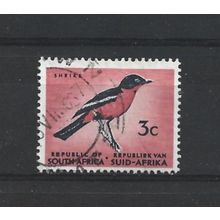 SouthAfrica.SG203 3c Burchells's Gonolek.Variety Unchecked.Fine Used.Aug25k